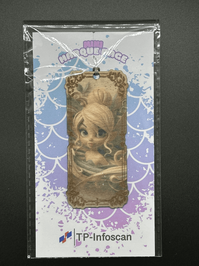 Mini Marque-page en Bois Sublimé - Design Coloré